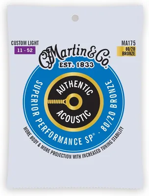 Martin Authentic Acoustic Strings 11-52 Best Deal
