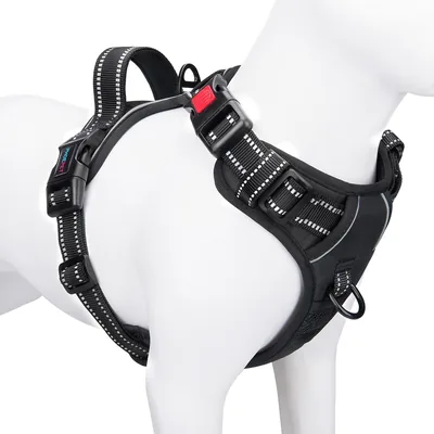 PHOEPET Reflective Dog Harness Large Breed 27% Off