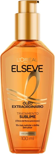 L'Oràl Paris Elseve Leo Extraordinário Finalizador Capilar, Nutri o Profunda com 6 leos Preciosos, Anti-Frizz, Prote o T rmica at 230 C
