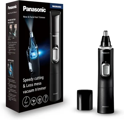 Panasonic Er-Gn300K503 Nose & Brow Trimmer, Black