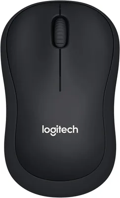 Logitech B110 Draadloze USB Muiz, Stille Knoppen, Comfortabel Volledig Grootte Ontwerp, Ambidextrous voor PC / Mac / Laptop - Zwart Best Deal