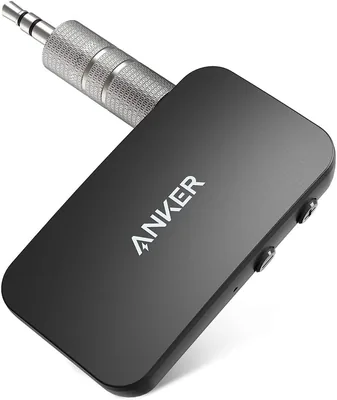 Soundsync Anker Odbiornik Bluetooth - Przesyłanie Muzyki Bezprzewodowe z Bluetooth 5.0, 12-godzinna Bateria, Rozszerzona gama