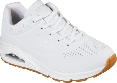 Skechers Dames Uno Stand On Air Sneaker - Zwart/Wit - EU 37, Best Deal