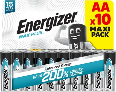 Energizer Max Plus AA Batteries (10 Pack)