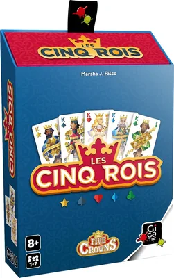 GIGAMIC - Les Cinq Rois - Jeux de société - Cartes à partir de 8 ans - Jeu de fête pour enfants, famille et amis - 1 à 7 joueurs (9% Off)