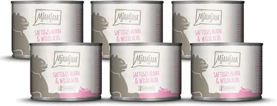 Mjamjam Karma dla Kota, Kurczak/Dziki Łosoś, 200 g x 6 - Najlepsza Oferta