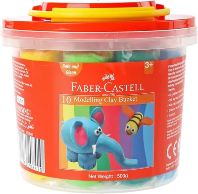 Faber-Castell Modelling Clay 500gm Multi Color Set