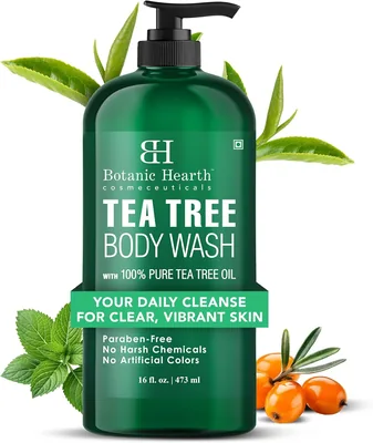 Botanic Hearth Tea Tree Body Wash | 16 Fl Oz | 36% Off