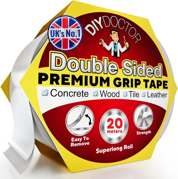 DIY Doctor Double Sided Carpet Tape Heavy Duty