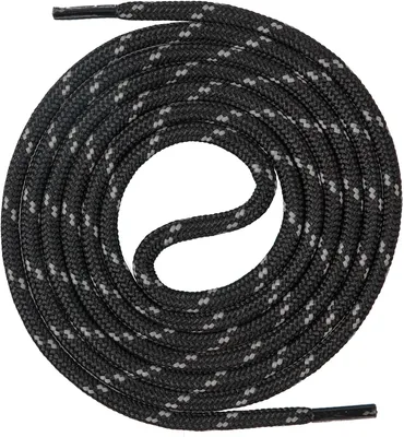 Mount Swiss® Schoenenlaces rond ø 0.5 cm. Premium, scheurbestendig gemaakt van duurzaam polyester voor wandel- en werkschoenen