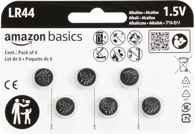 Basics LR44 Batteries - 15% Off
