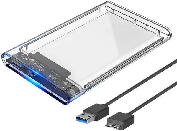 Case Transparente para HD USB 3.0 - Ecase-300 - Melhor Preço