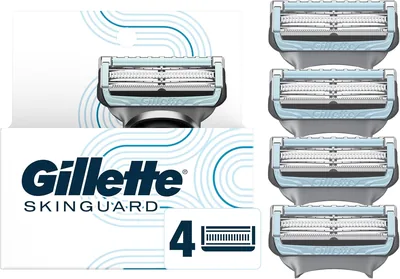 Gillette SkinGuard 4 Blade Refills - 38% Off