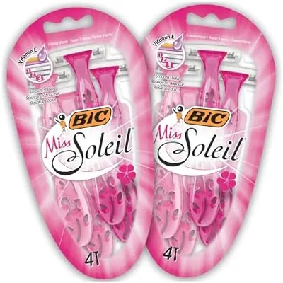 BIC Miss Soleil 3 Blade Razors Pack of 8