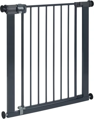 Porte de sécurité Safety 1st Easy Close Metal, 73-80 cm (max. 108 cm), fermeture facile d'une main, sans vis ni perçage