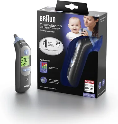 Braun ThermoScan 7 Ear Thermometer Black Best Deal