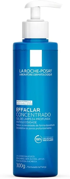 La Roche-Posay Effaclar Gel de Limpeza Facial Antiacne Concentrado com cido Saliclic, Zinco e LHA
