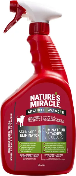 Nature's Miracle Advanced Stain and Odor Eliminator Dog