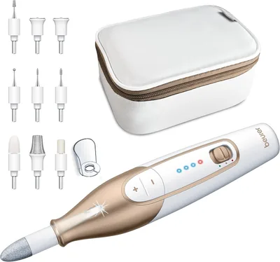 Beurer MP 62 Elektrische Maniküre/Pediküre-Set mit 10 Tipps, LED-Licht & Aufbewahrungstasche - 55% Rabatt