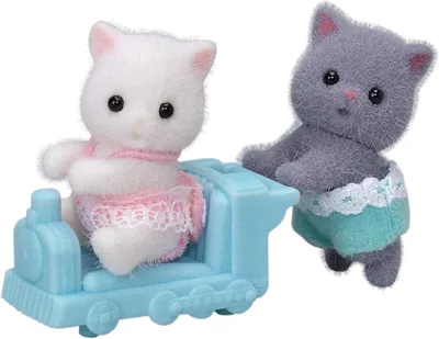 Sylvanian Families Persian Cat Twin-chan Doll, Best Deal