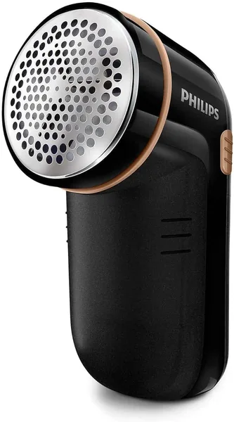 Philips Fabric Shaver - Fast Pill Removal, 8800 RPM, Large Blade Surface, 3 Mesh Hole Sizes, Safe on All Fabrics, Easy Clean Container, 2 AA Batteries, Compact Design