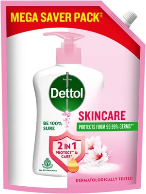 डेटोल लिक्विड हैंडवॉश रिफिल - 1350ml, pH संतुलित, 10 गुना बेहतर जीवाणु संरक्षण | 32% ऑफ