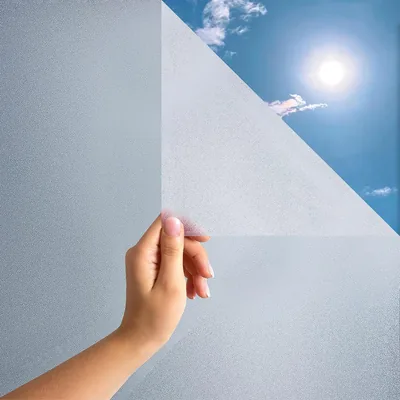 MARAPON® Statiskt fönstervägg Selvadhets Opaque [30x200cm] Inkl. E-bok med Professionella Tipps - Fönstervägg för Privacyn