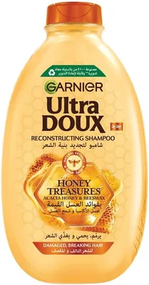 شامبو Garnier Ultra Doux Honey Treasures لإصلاح الشعر، 400 مل - أفضل سعر
