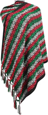 Xadani Lula, Rebozo de Estambre Chal Mexicano 100% Artesanal