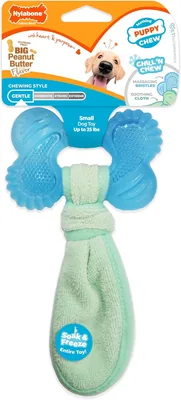 Nylabone Freezer Bone Puppy Chew Toy - Soothing Teething Relief