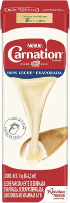 Carnation Nestlé Leche Clavel 100% Vaca Parcialmente Descremada Evaporada y Ultrapasteurizada con Vitamina - 25% Off