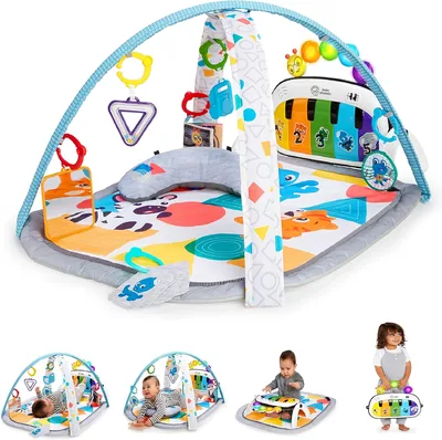 Baby Einstein Kickin' Tunes 4 en 1 Mat de Jeu Musical avec Piano, Sons et Lumières