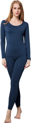 HEROBIKER Women's Thermal Underwear Long Johns Fleece Lined