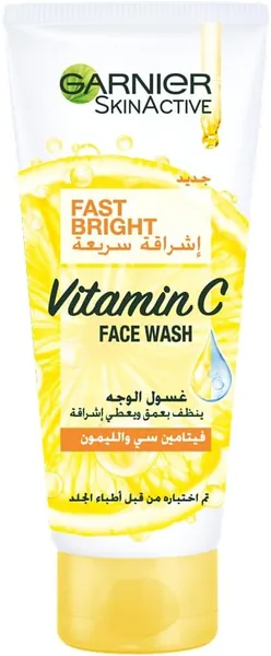 Garnier SkinActive Fast Bright Face Wash with Pure Lemon Essence 100 ml