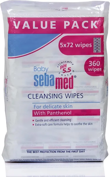 Sebamed Baby Wet Wipes 72's Value Pack