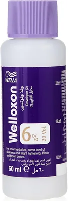 ويلا ويلوكسون مطوّر 6% - مُطَوِّر ألوان الشعر الاحترافي للحصول على درجات غنية وطبيعية، مثالي للتبييض والتخفيف