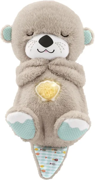 Fisher-Price Otter Bedtime Musical Plush With Movement Sounds and Soothing Lights