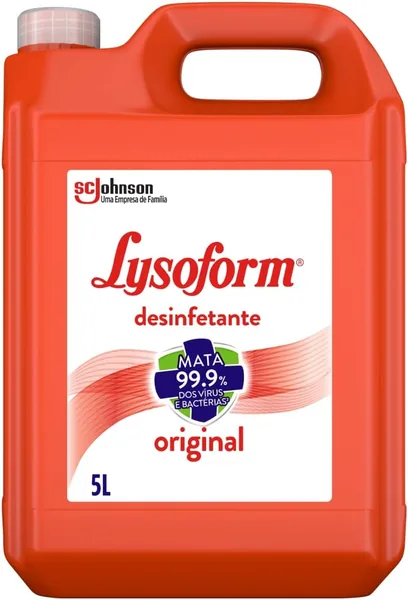 Lysoform Original Desinfetante Líquido 5L - Melhor Preço na Amazon