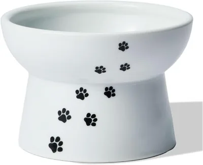 NecoIchi Cat Design Food Bowl with Legs, Regular - 36% Off