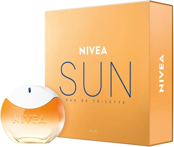Nivea Sun Eau de Toilette (1 x 30 ml) mit dem Original Nivea Sun Sonnencreme-Duft, Sommerduft für Damen in ikonischer Verpackung - 40% Rabatt