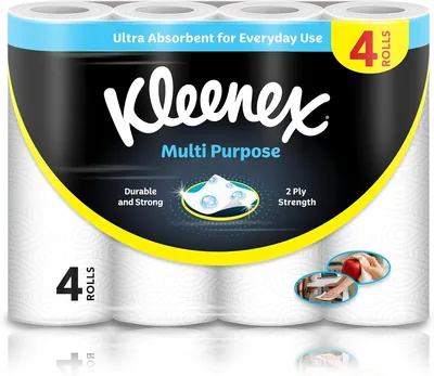 Kleenex Kitchen Tissue Paper Towels, 2Ply, 4x40 Sheets