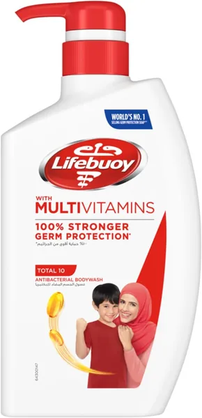 LIFEBUOY Antibacterial Body Wash Total 10