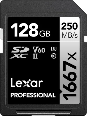Lexar 1667x 128GB SDXC Card - 6% Off