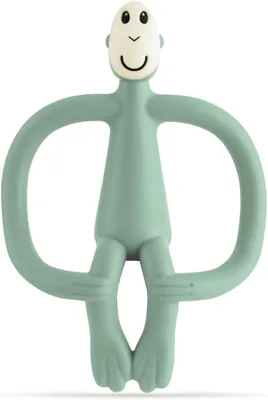 Matchstick Monkey Teether - Mint Green