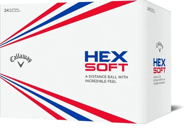 Callaway Hexagonal Soft Golfbollar, White - Best Deal