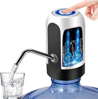 YOMYM Dispensador de Agua Garrafón Recargable Eléctrico