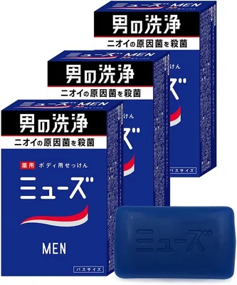 MUSE 男性用ソープ デオドラント 4.8oz x 3パック 25%オフ