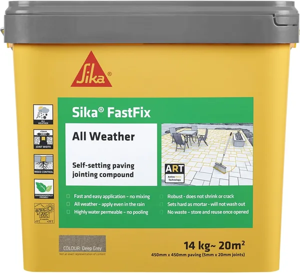 Sika FastFix All Weather Self-Setting Paving Jointing Compound