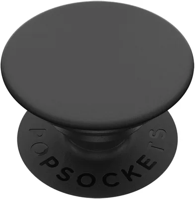 PopSockets PopGrip - Collapsterlig Tripod och Grip för Smartphone och Tablet med Utbytbar PopTop - Schwarz