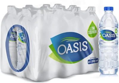 Oasis Still Drinking Water, 24 x 500ml - Save 35%